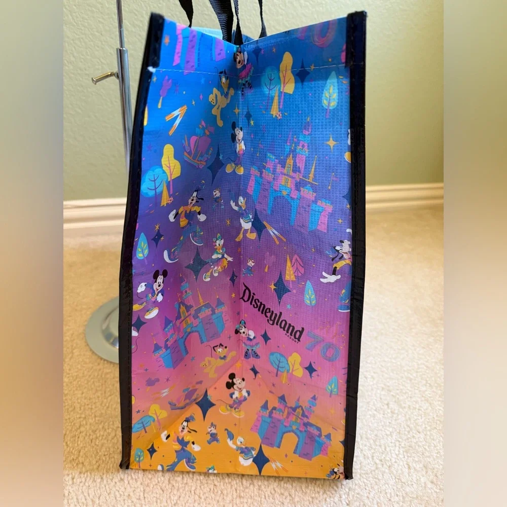 Disneyland Resort 70th Anniversary Reusable Tote Bags – Lot of 2 🎉